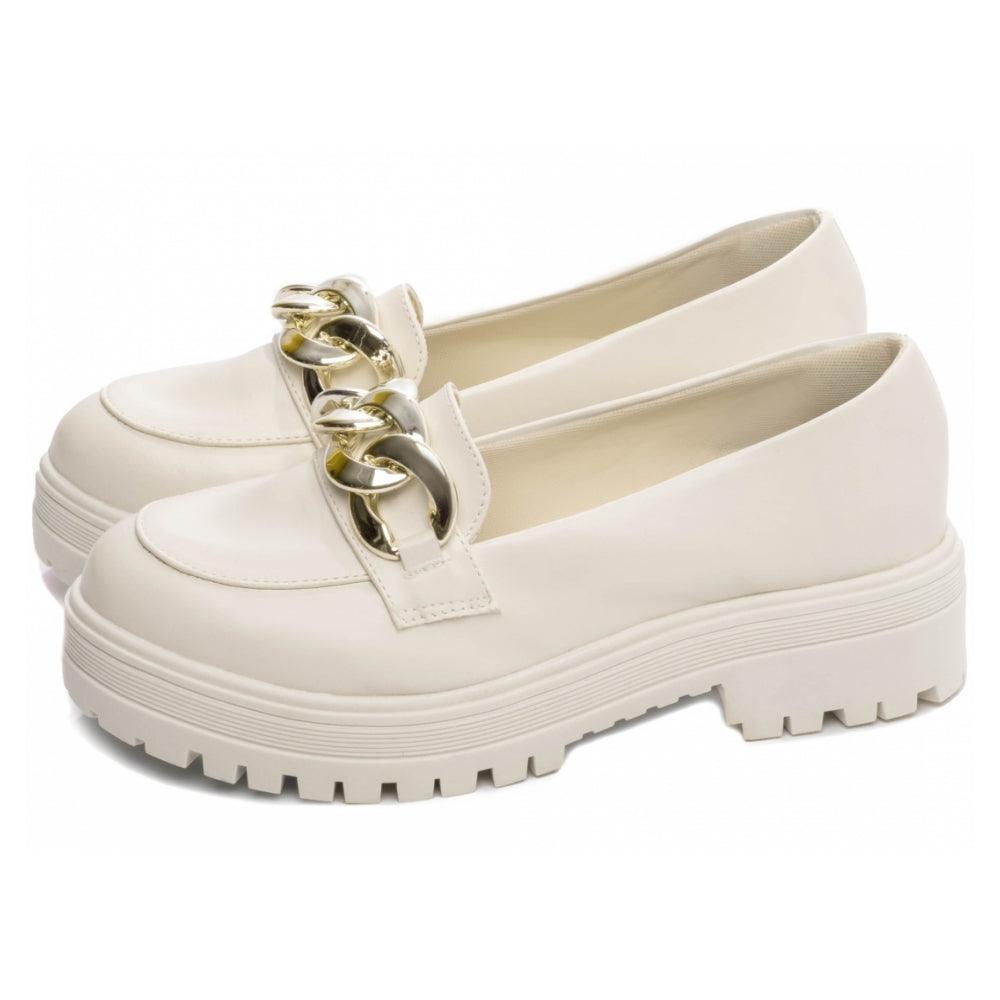 Mocassim Tratorado Napa Off White 2 - Casa Vitrine