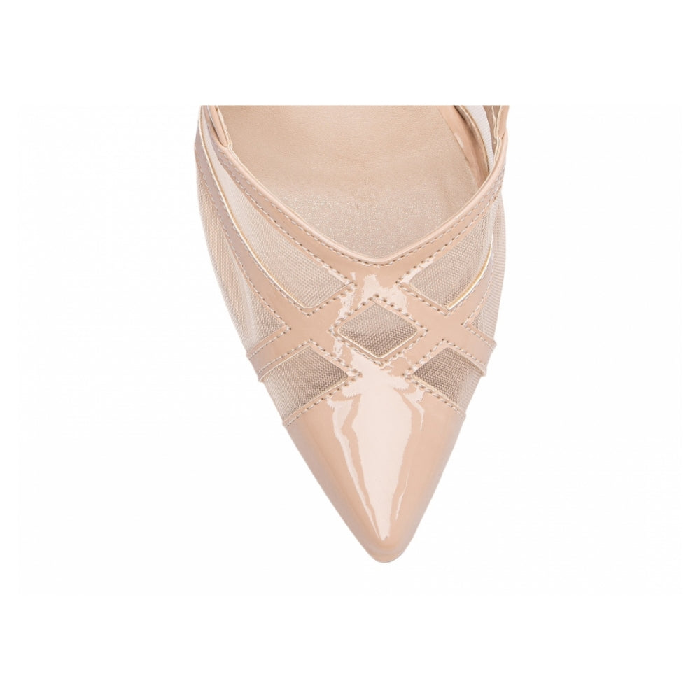Scarpin slingback rose