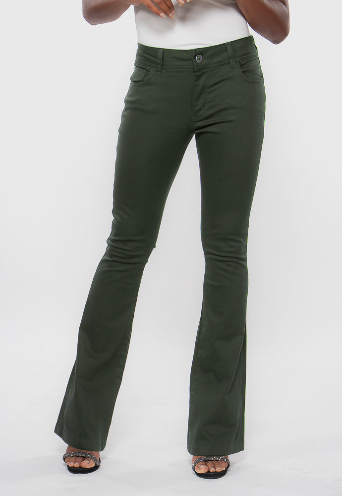 Calça Macaw Flair Verde Musgo