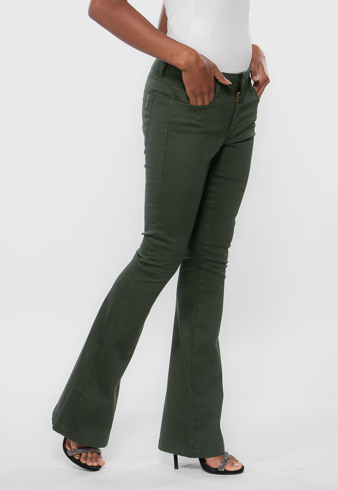 Calça Macaw Flair Verde Musgo