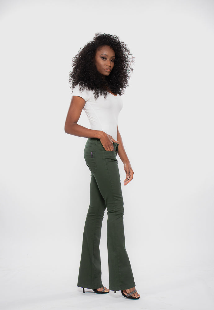 Calça Macaw Flair Verde Musgo