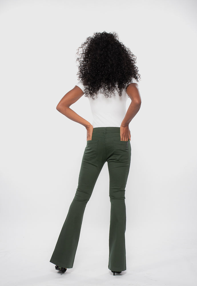 Calça Macaw Flair Verde Musgo