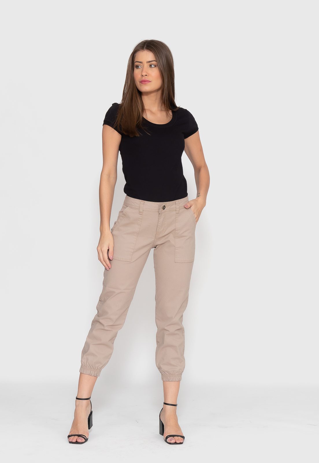Calça Bege Bella