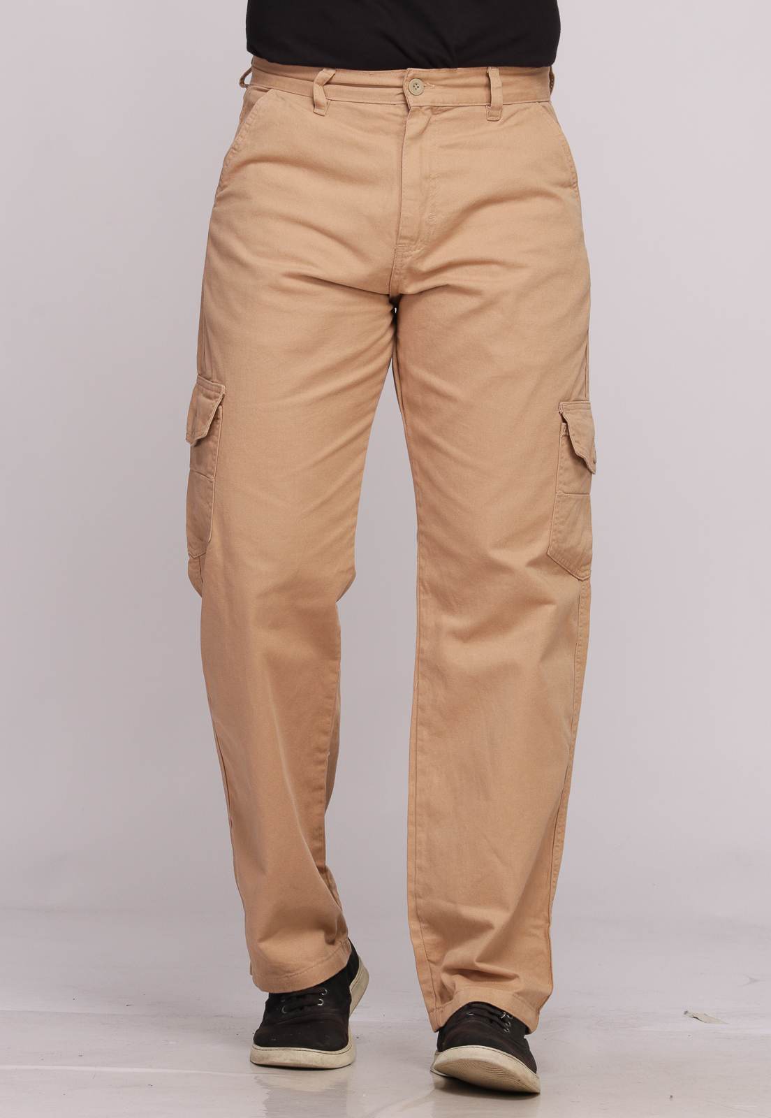 Calça Cargo Masculina Bege