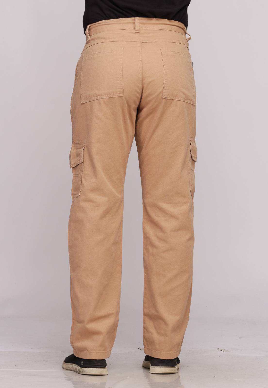 Calça Cargo Masculina Bege
