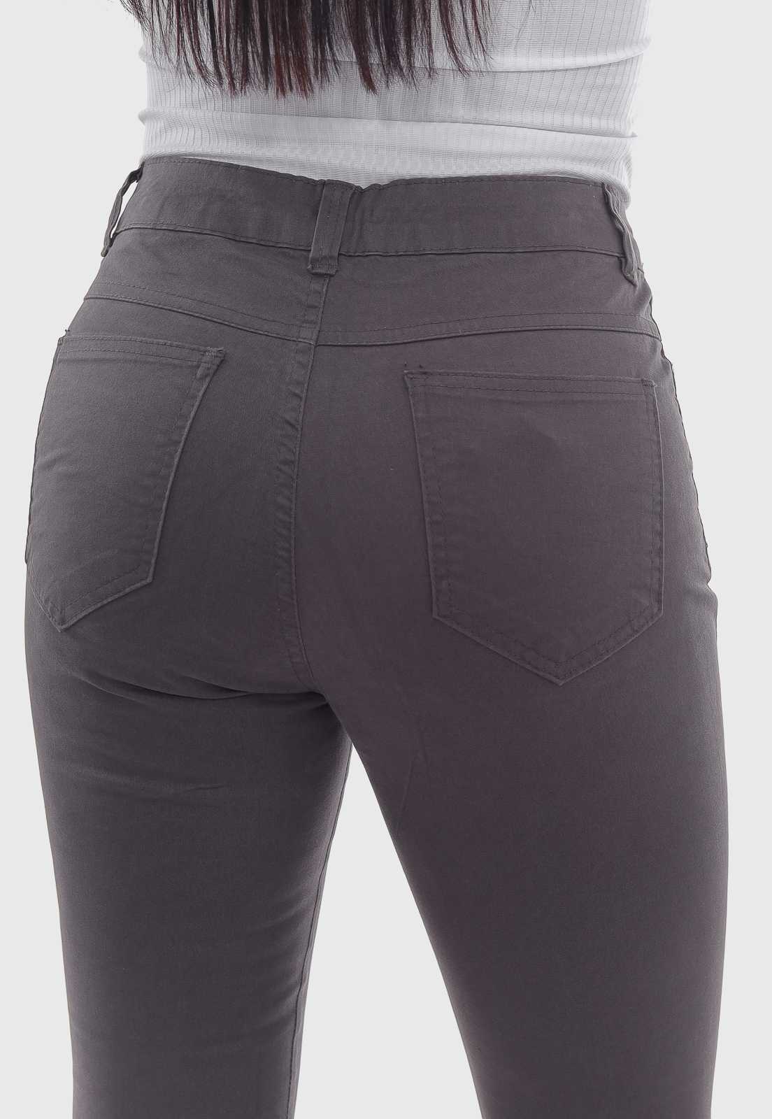 Calça Flair Chumbo Cintura Alta