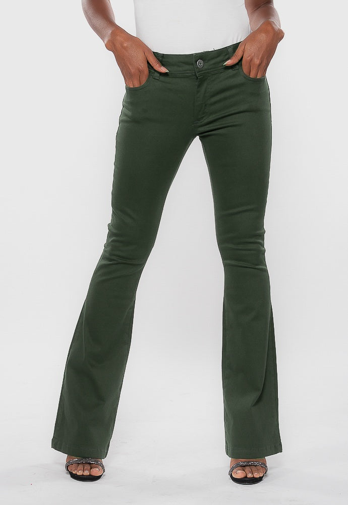 Calça Flair Verde Bandeira Bella