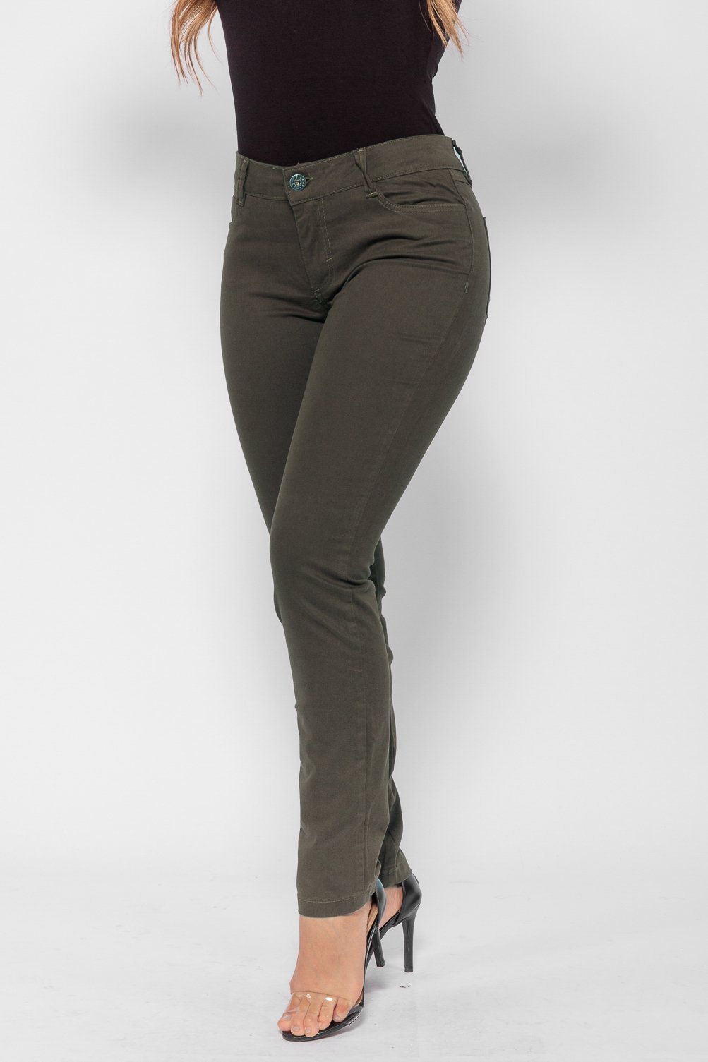 Calça Verde Skinny Bella Canvas