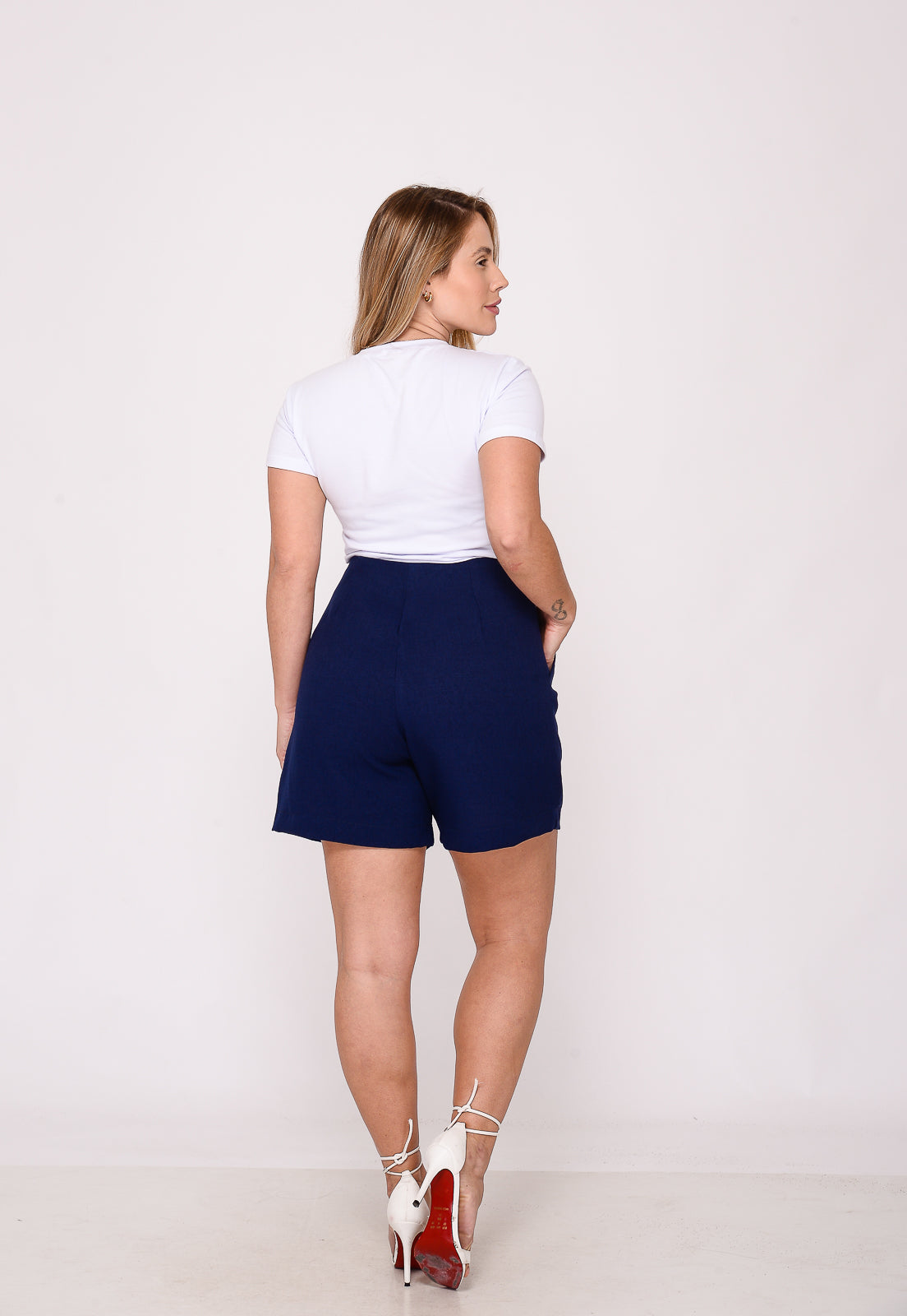 Shorts Feminino Blue