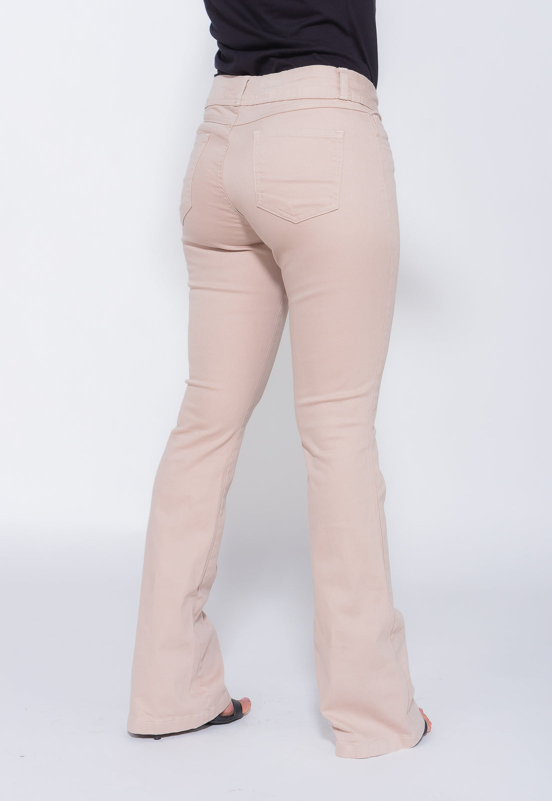 Calça Flair Bege Bella Canvas