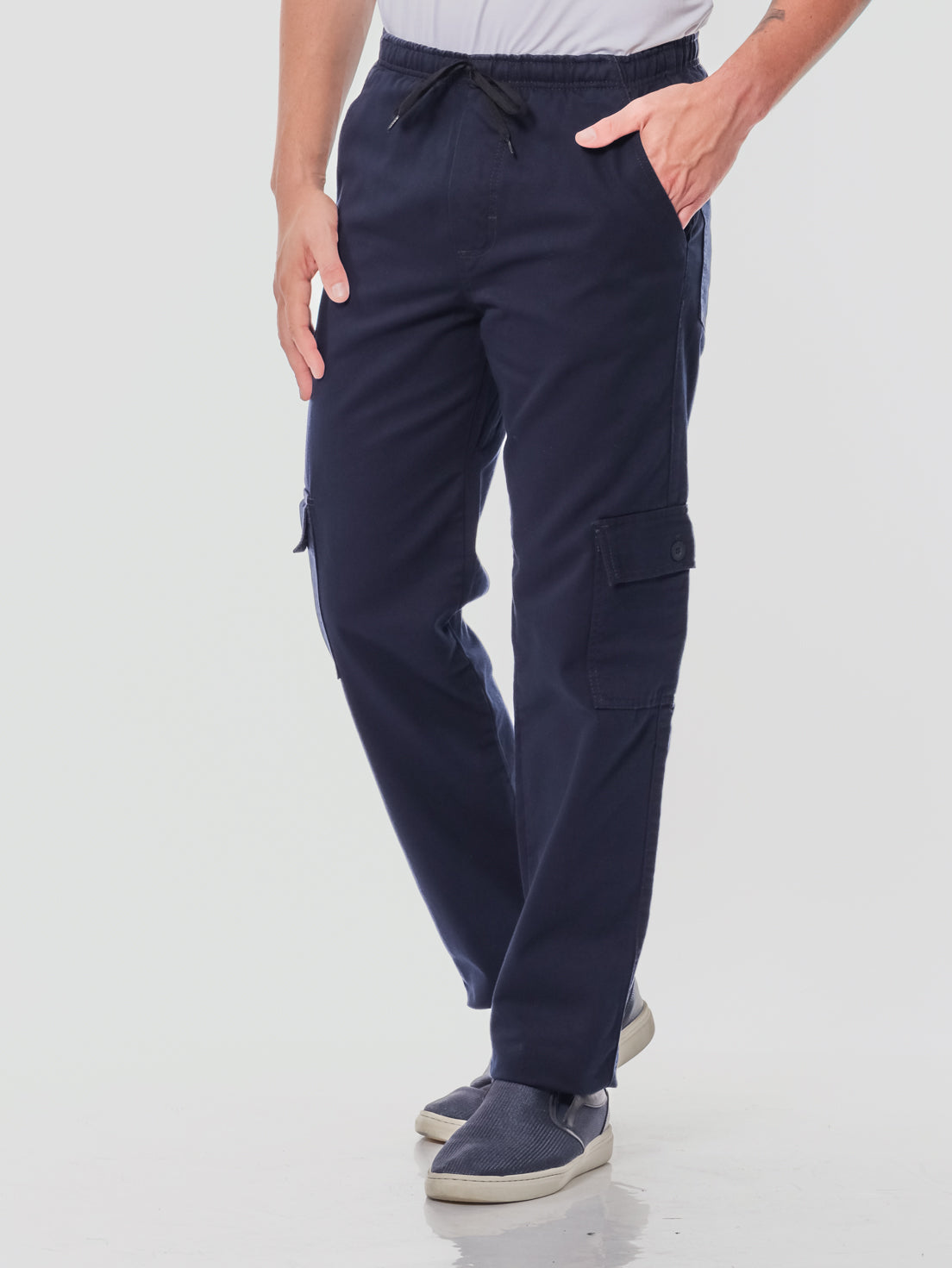 Calça Sarja Masculina Marinho
