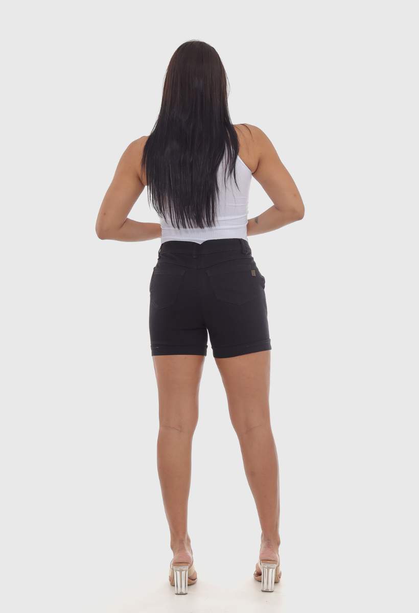 Shorts Feminino Cor Preto