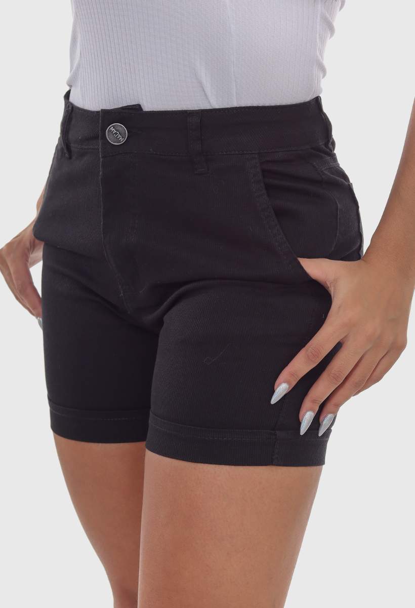 Shorts Feminino Cor Preto