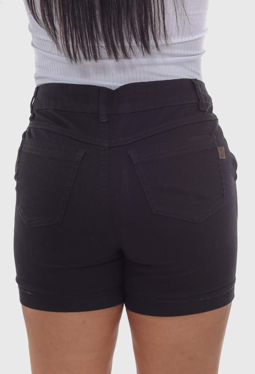 Shorts Feminino Cor Preto