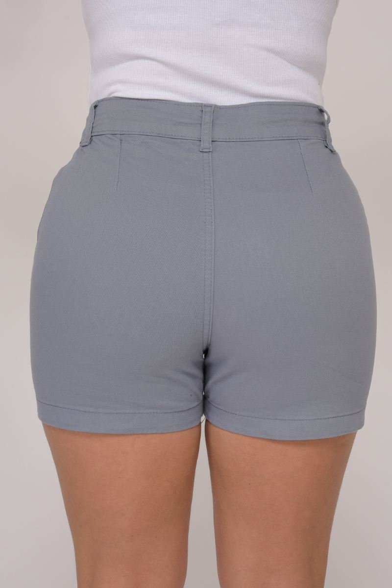 Shorts Feminino Azul Céu