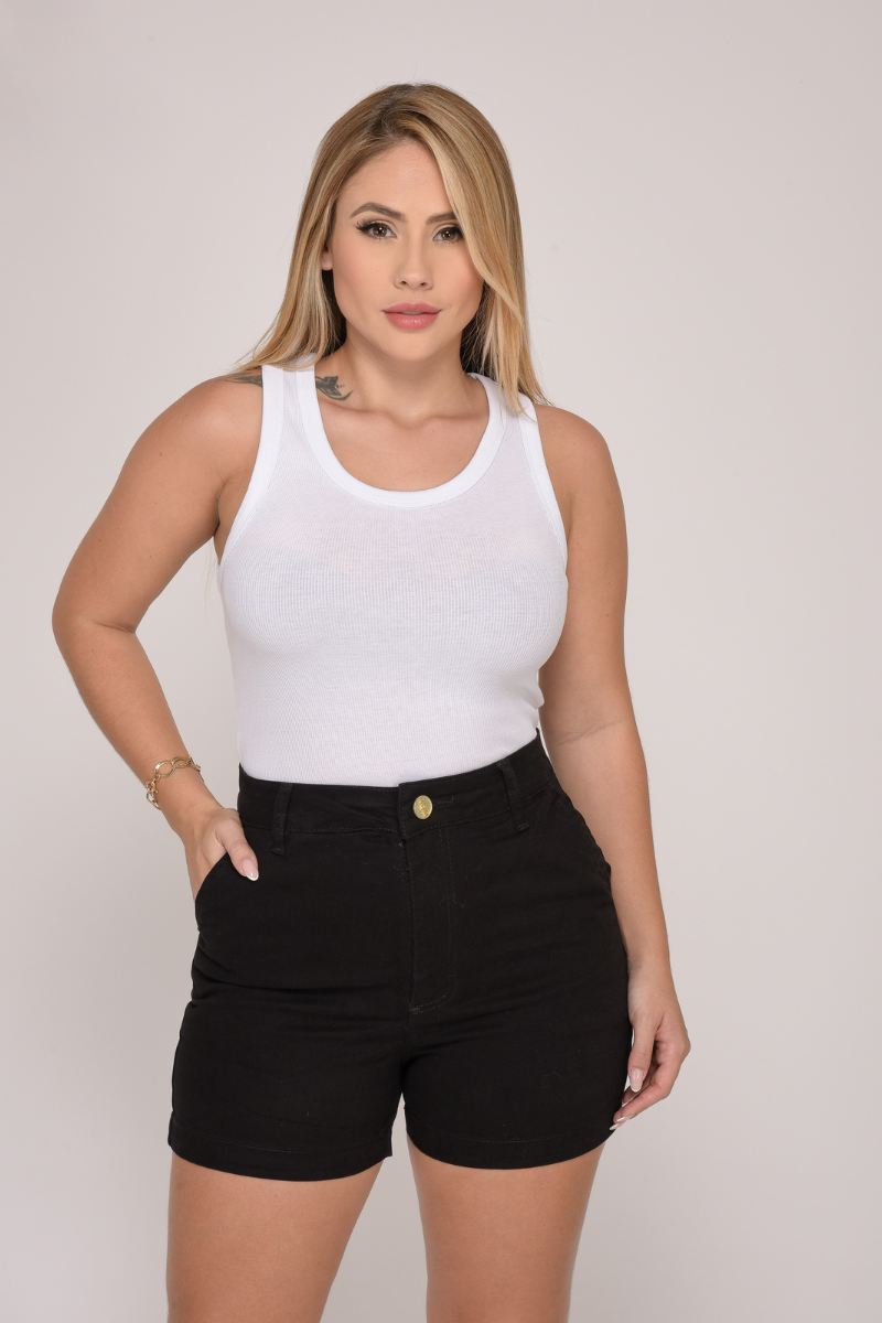 Shorts Feminino Preto