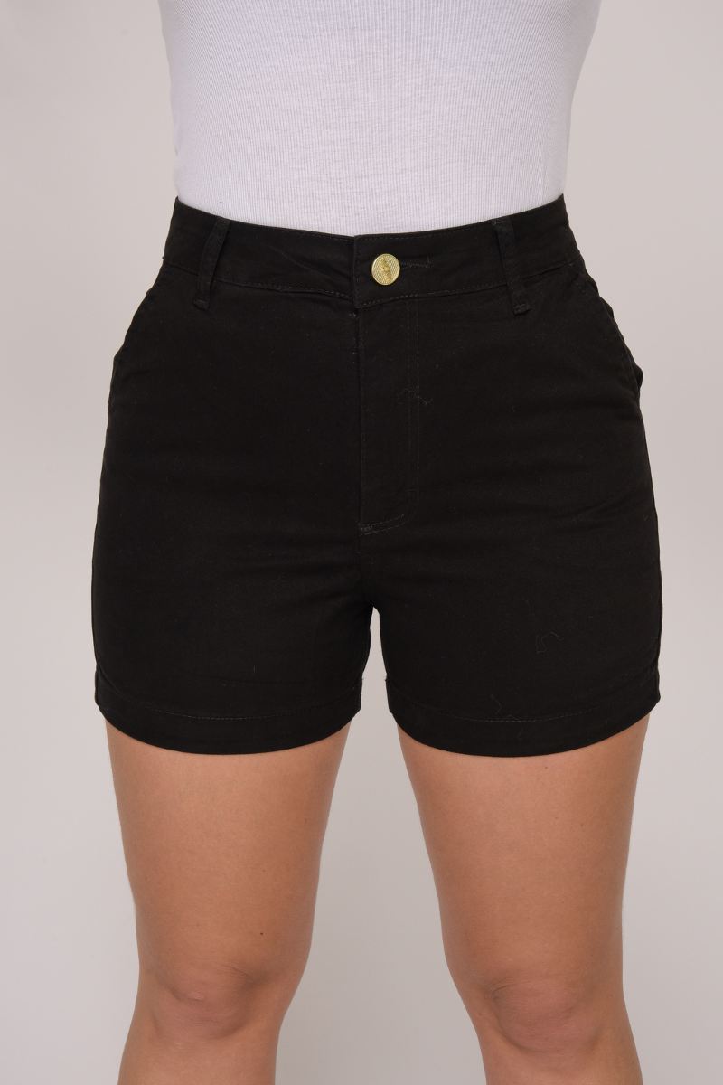 Shorts Feminino Preto