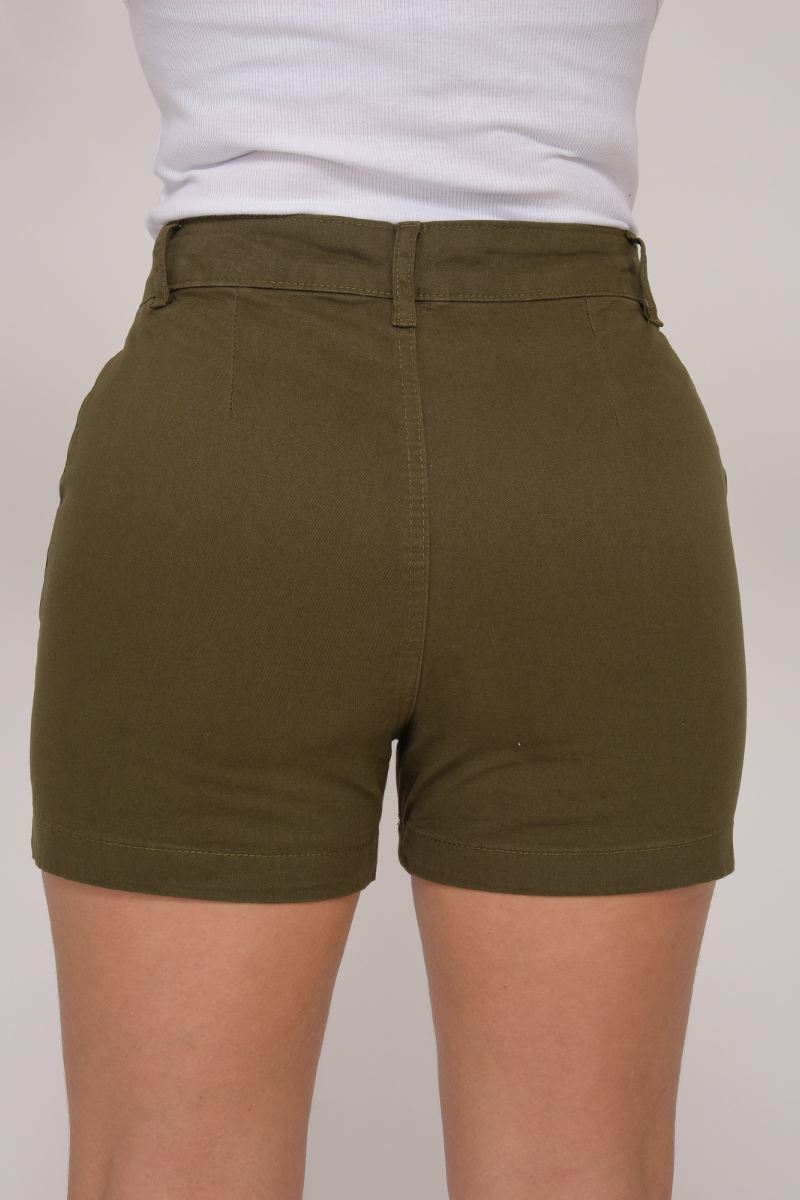 Shorts Feminino Verde Musgo