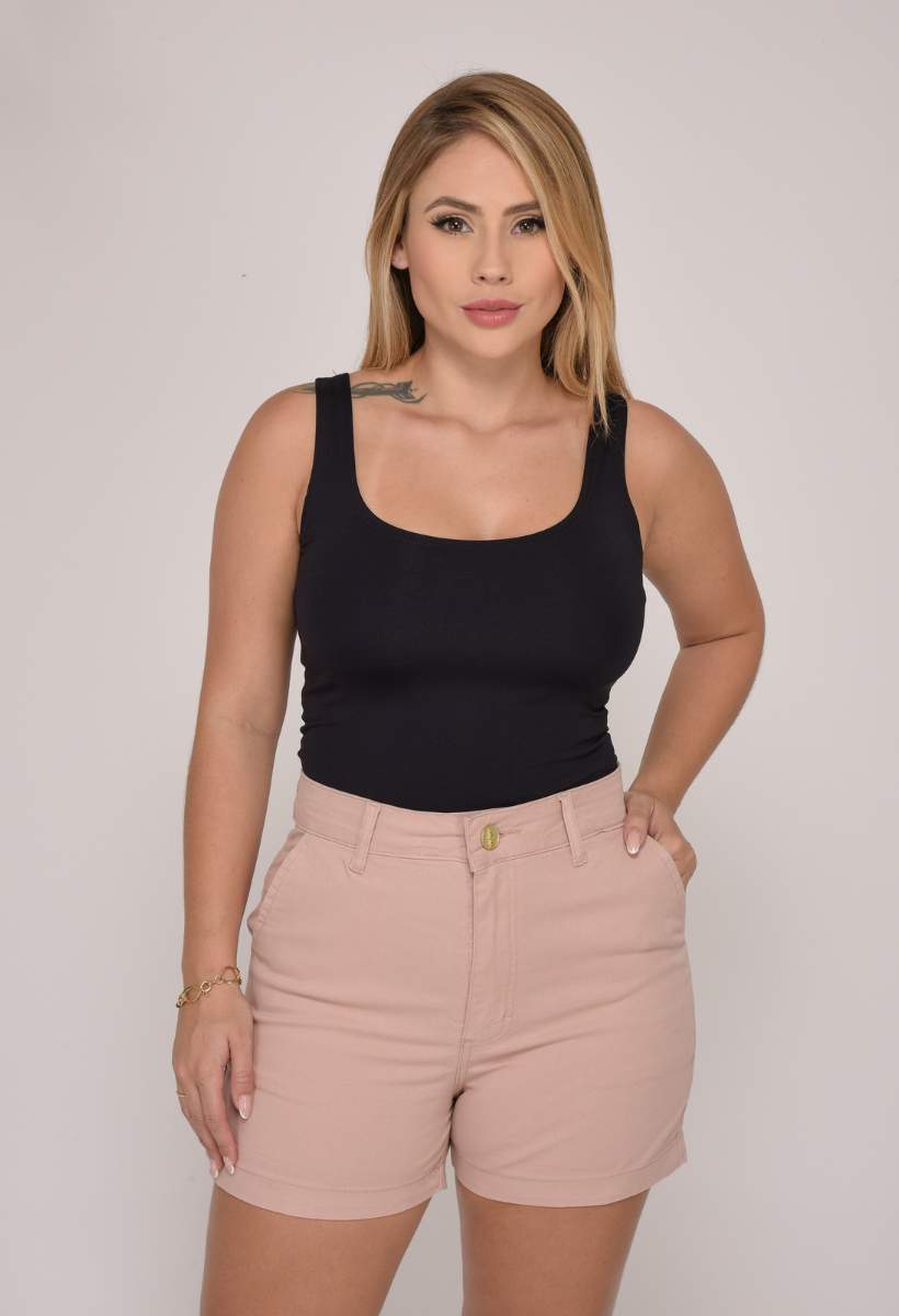 Shorts Feminino Rosa Claro