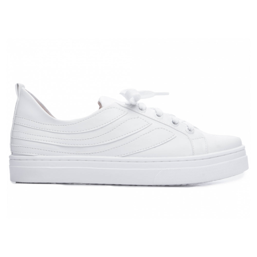 Tênis CV Branco Faixas