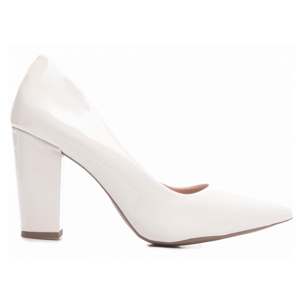 Salto Scarpin White - Casa Vitrine
