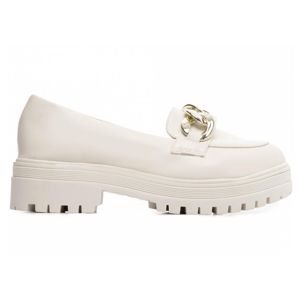Mocassim Tratorado Napa Off White 2 - Casa Vitrine