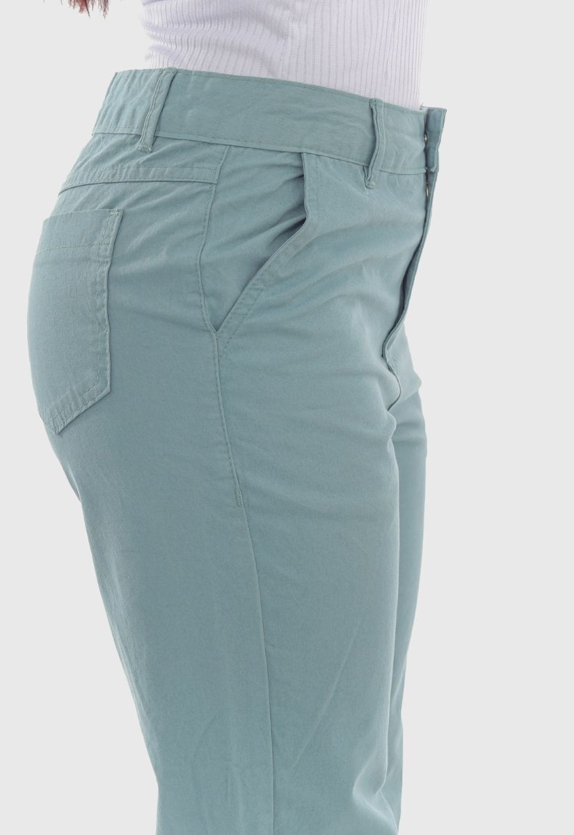 Calça Feminina Wide Leg Green