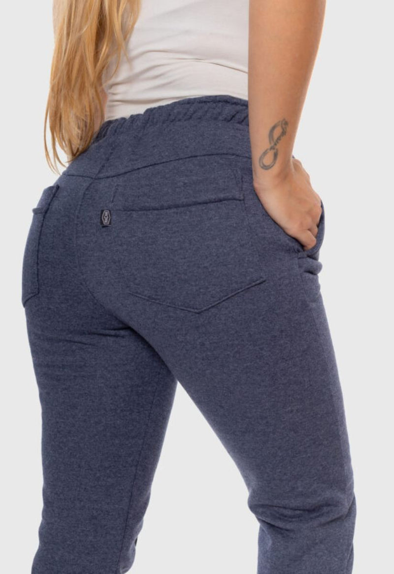 Calça Mescla Azul Moletom