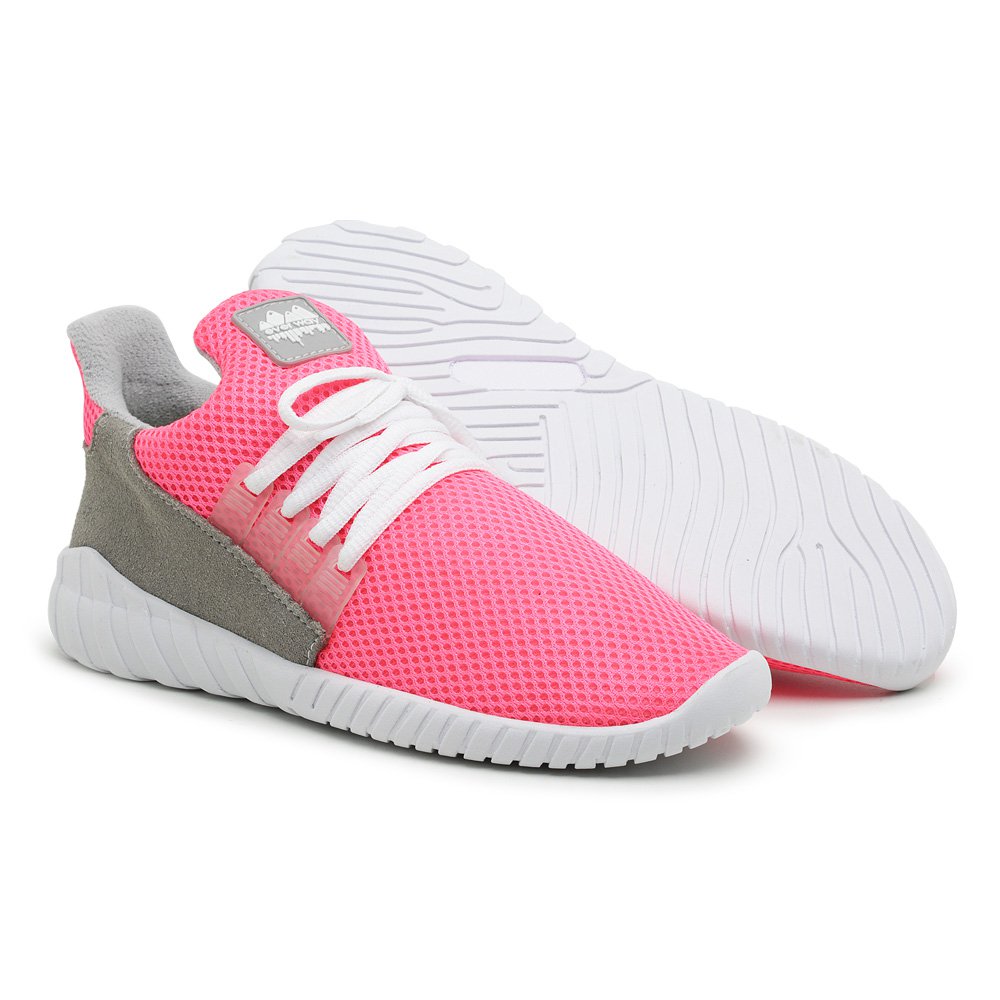 Tênis Caminhada Feminino Confortável Pink - Casa Vitrine