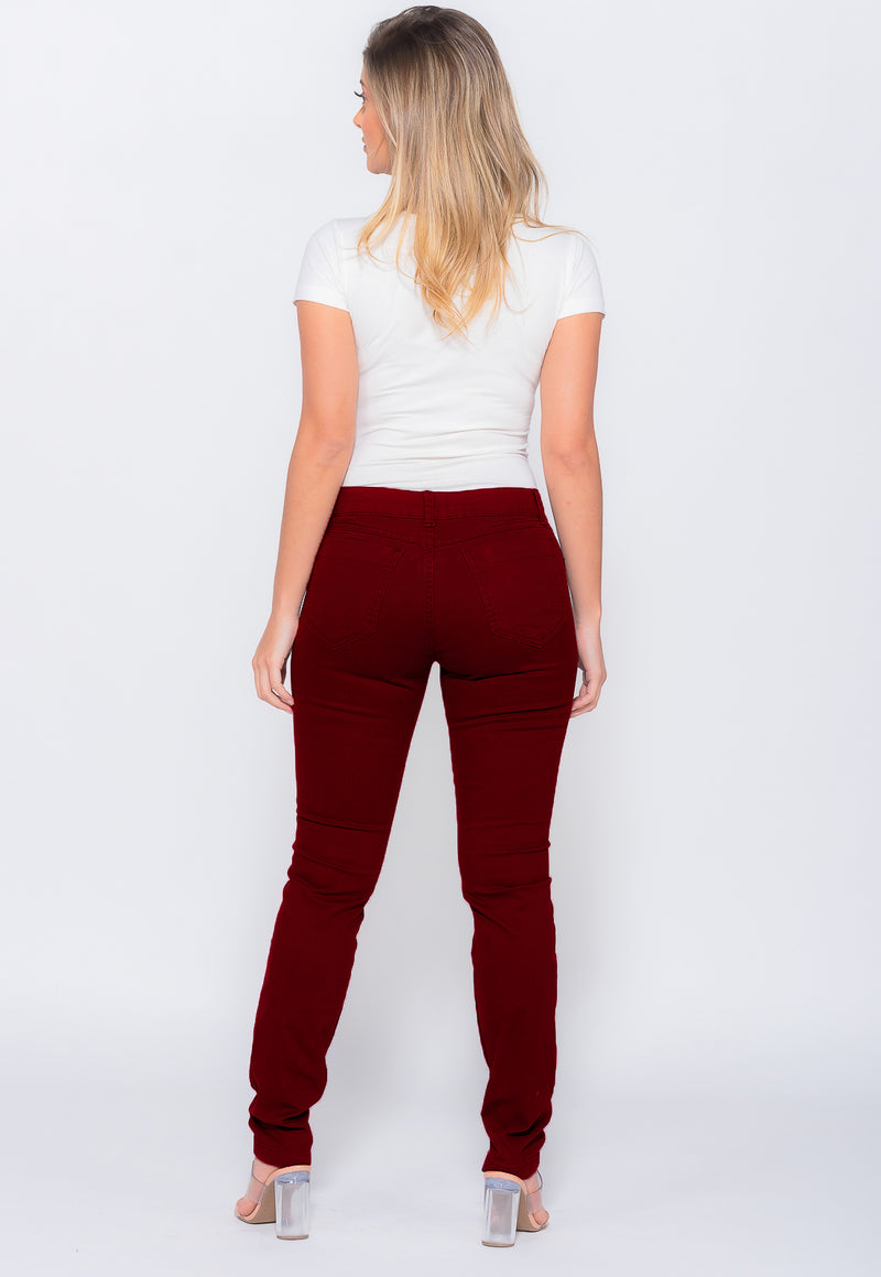 Calça Marsala Skinny - Casa Vitrine