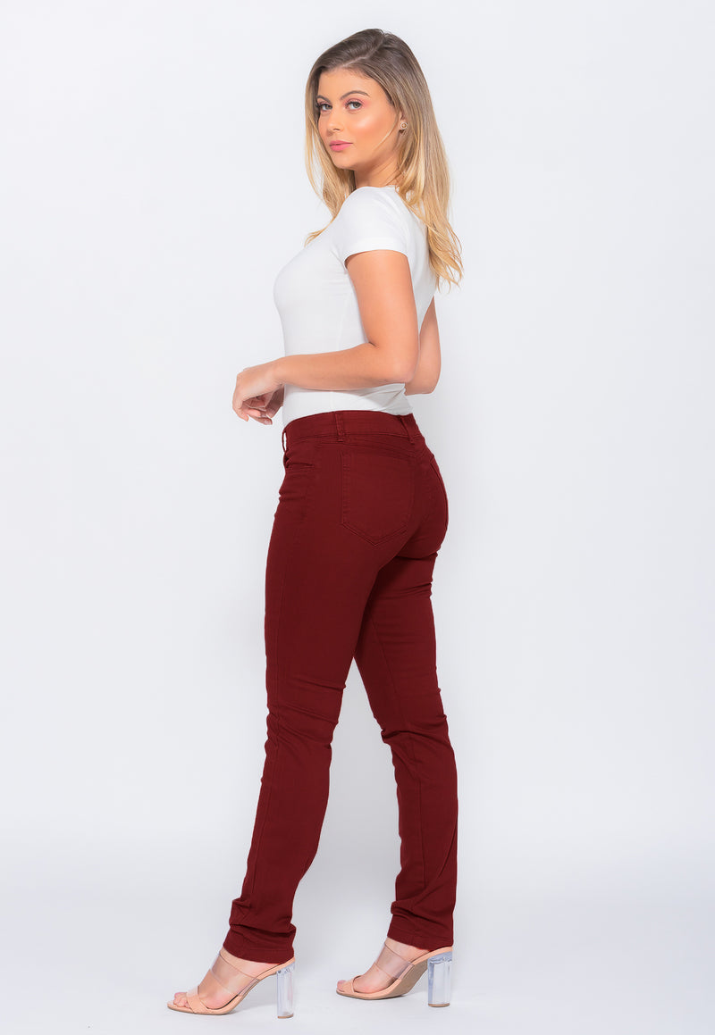 Calça Marsala Skinny - Casa Vitrine