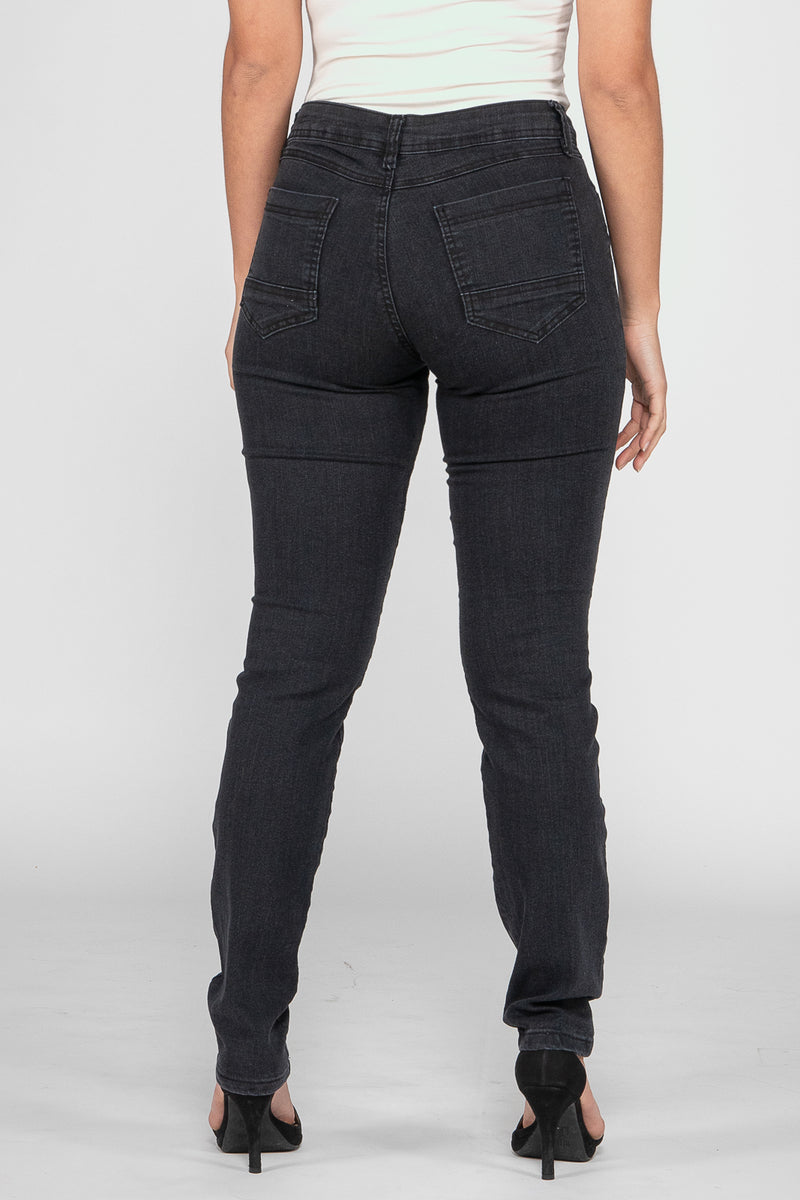 Calça Jeans Preta Bella - Casa Vitrine