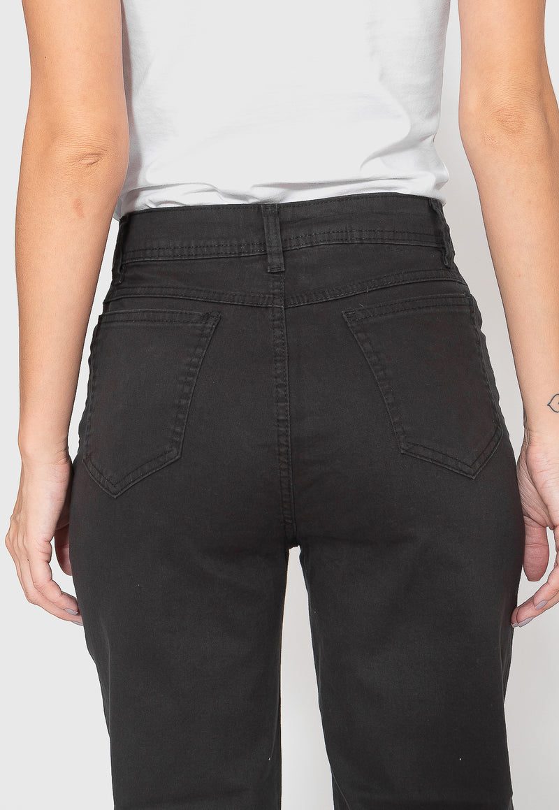 Calça Skinny Preto Cintura Alta - Casa Vitrine