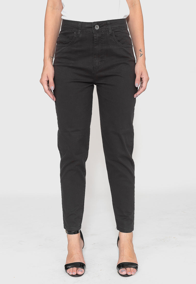 Calça Skinny Preto Cintura Alta - Casa Vitrine