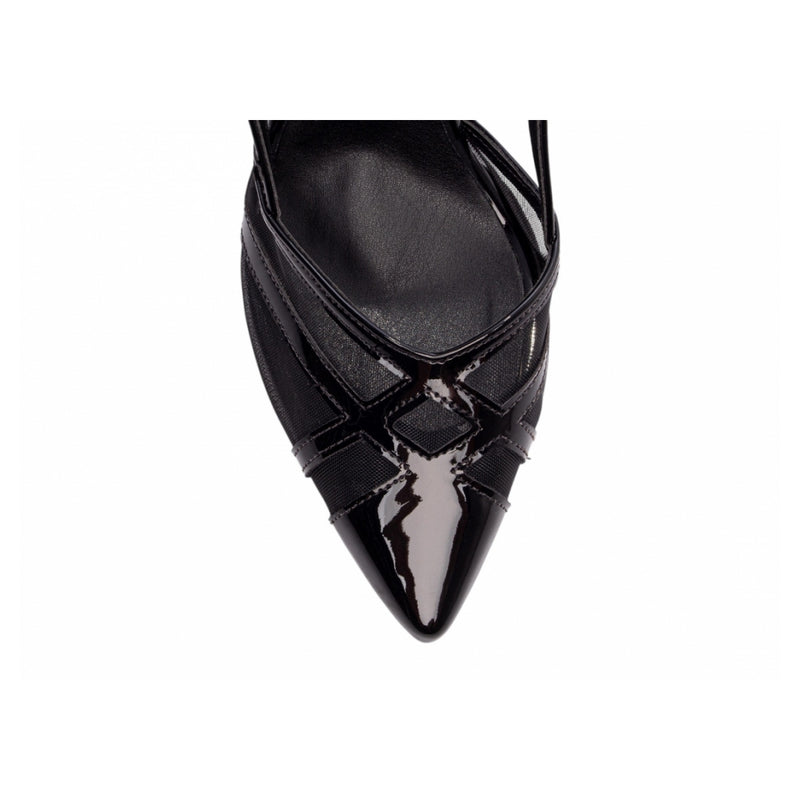 Scarpin slingback preto