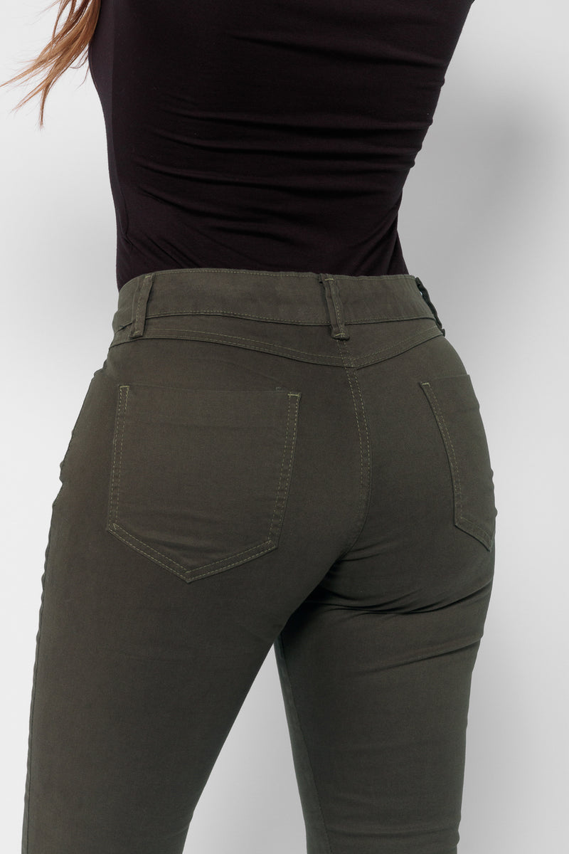 Calça Verde Skinny Bella Canvas - Casa Vitrine