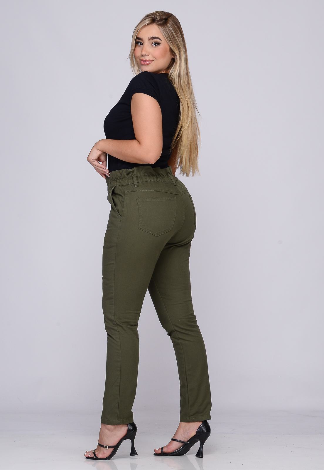 Calca Feminina Clochard Verde