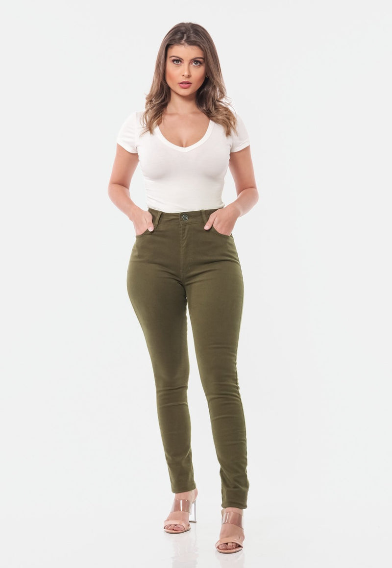 Calça Verde Musgo