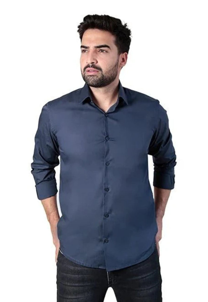 Camisa manga longa comfort básica