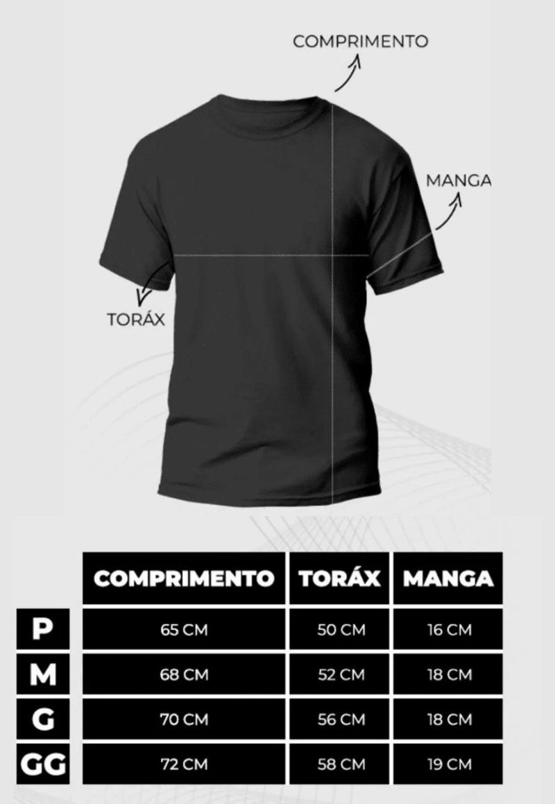 Camiseta estonada masculina