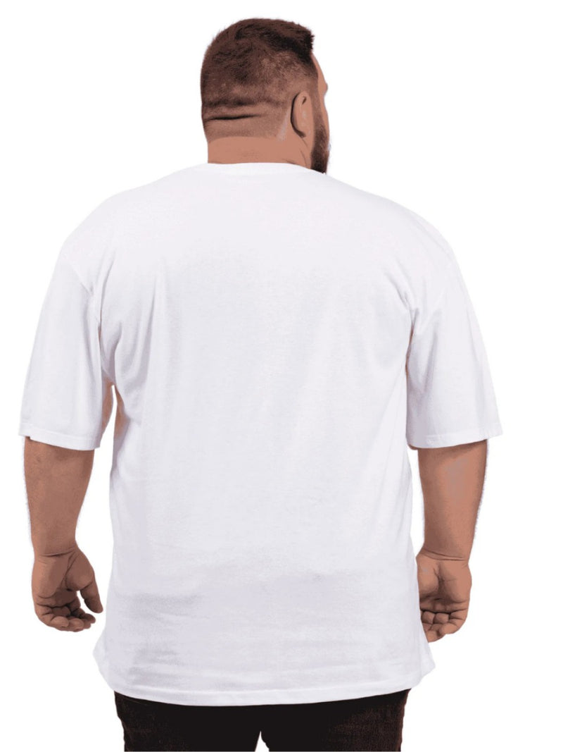 Camiseta plus size masculina