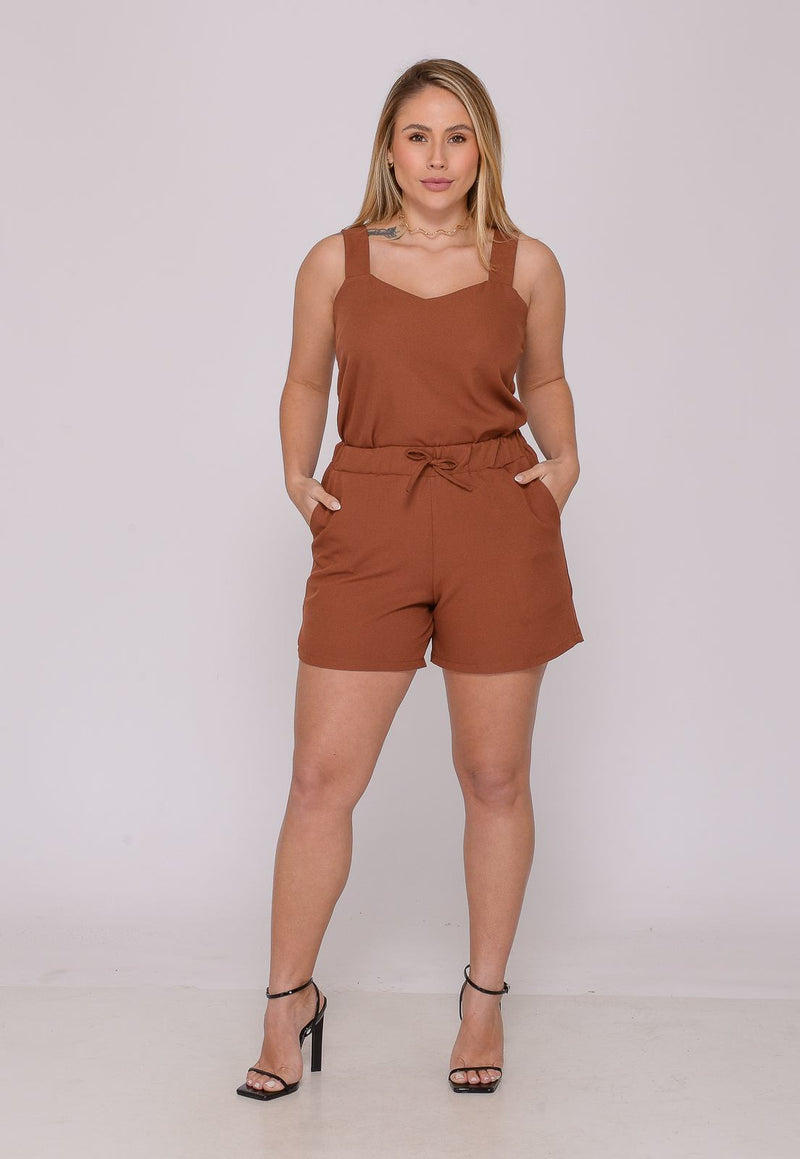 Conjunto Feminino Brown