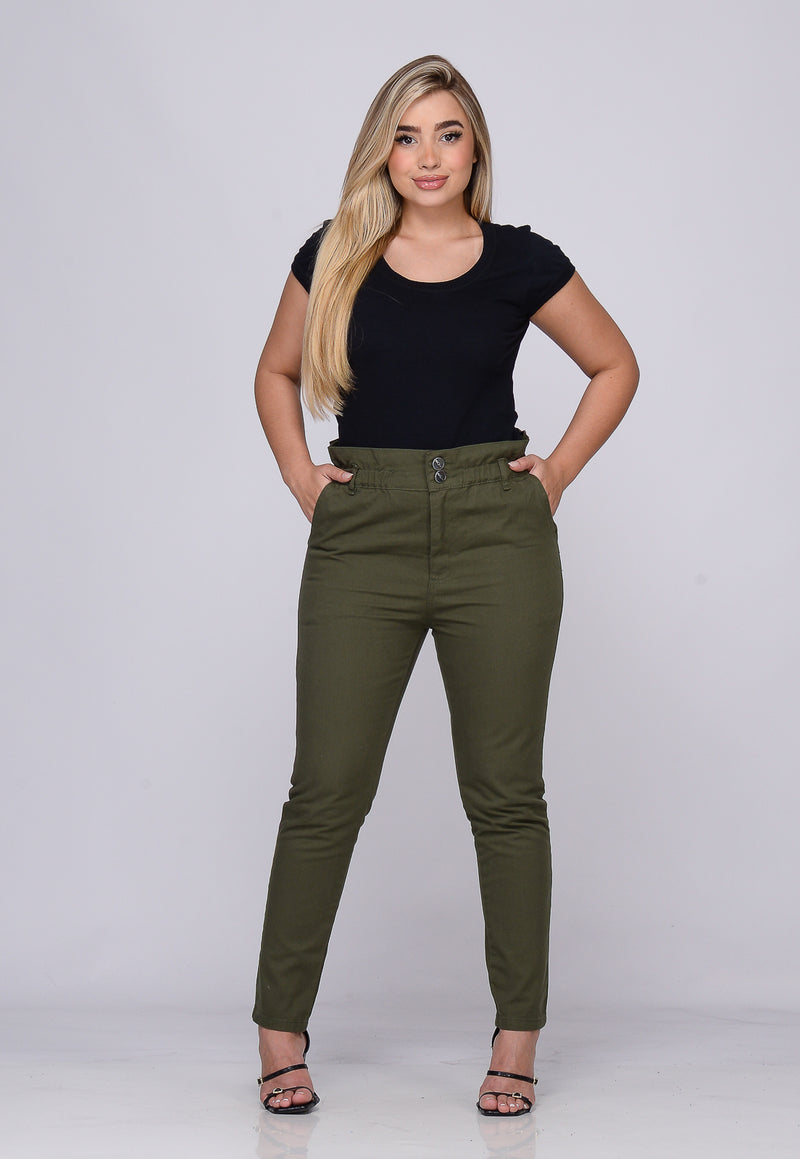 Calca Feminina Clochard Verde