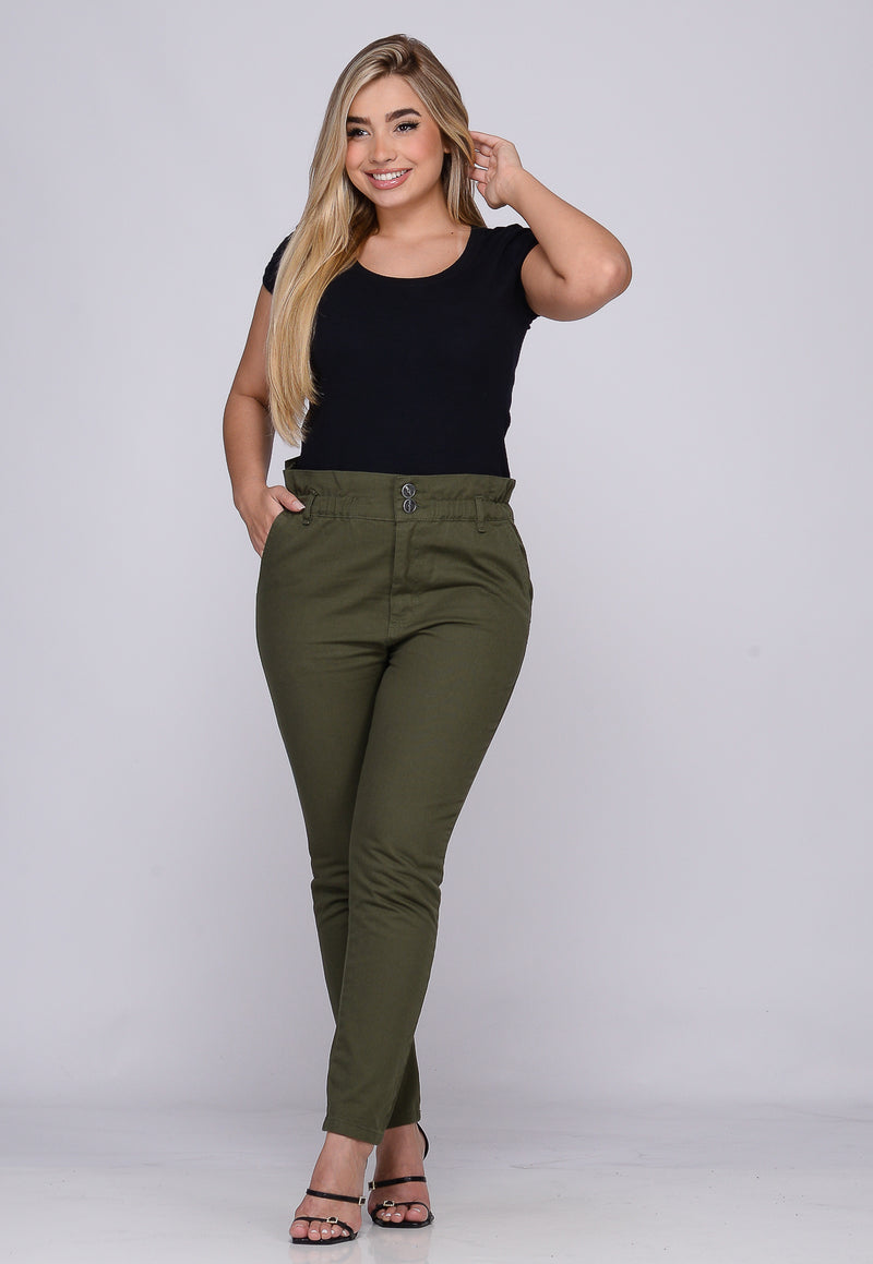 Calca Feminina Clochard Verde