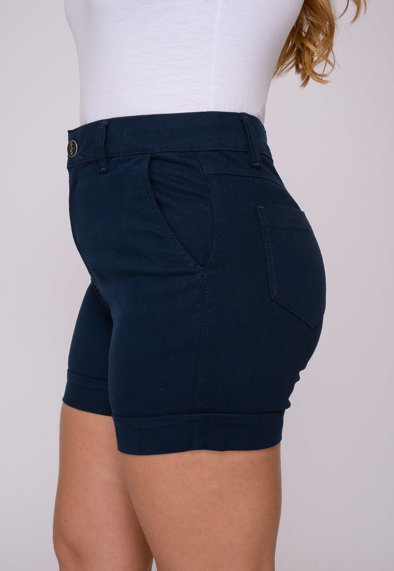 Shorts Feminino Azul Marinho