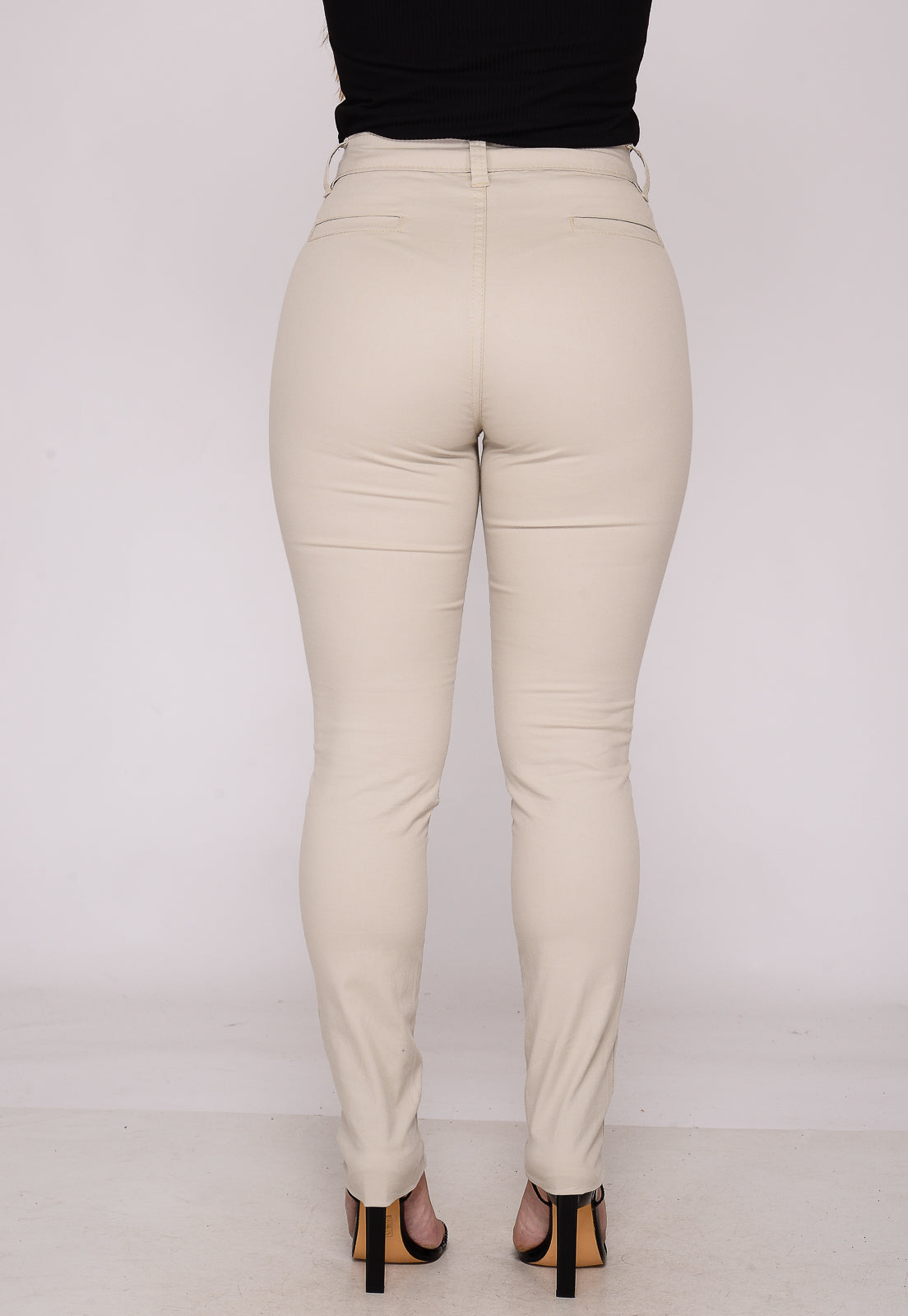 Calça Feminina Bege Claro