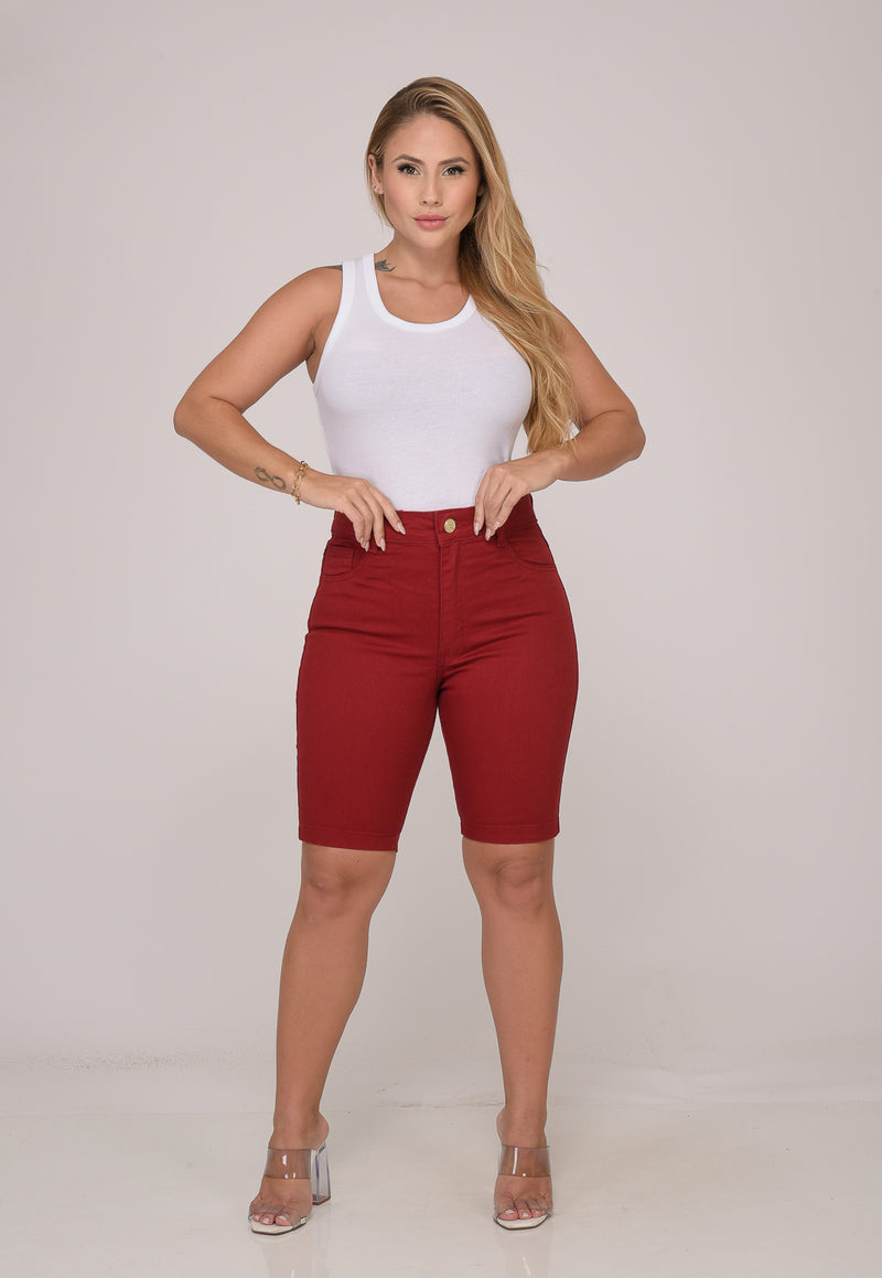 Bermuda Feminina Red