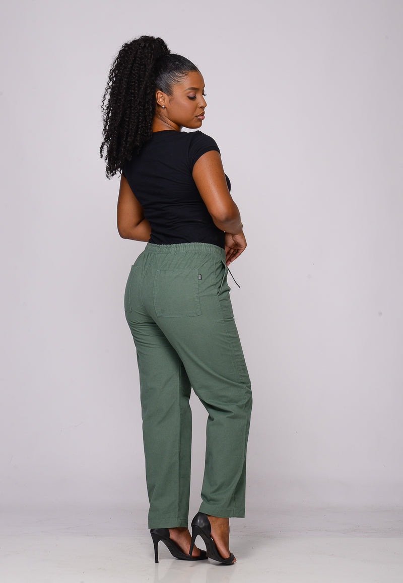 Calça Feminina Elástico Green