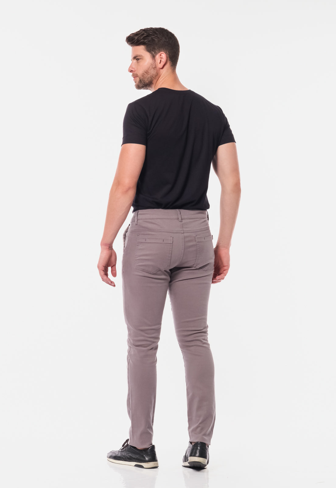 Calça Sarja Cinza Escuro