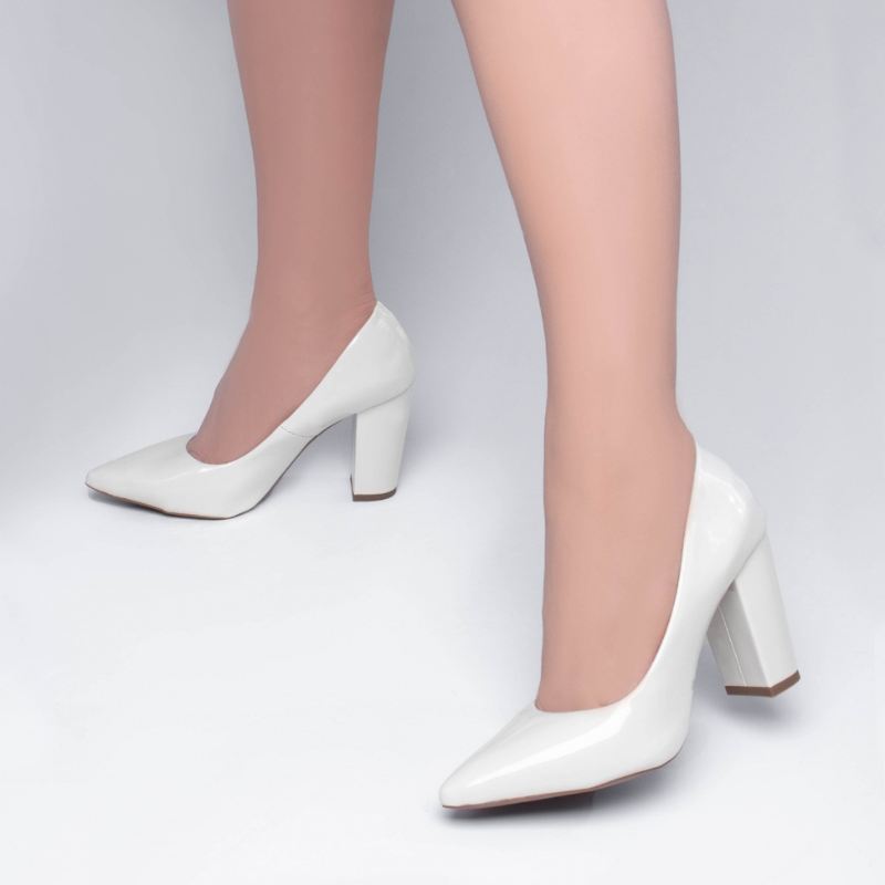 Salto Scarpin White